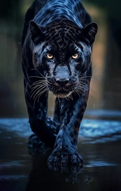 hình nền con báo đen cho điện thoại