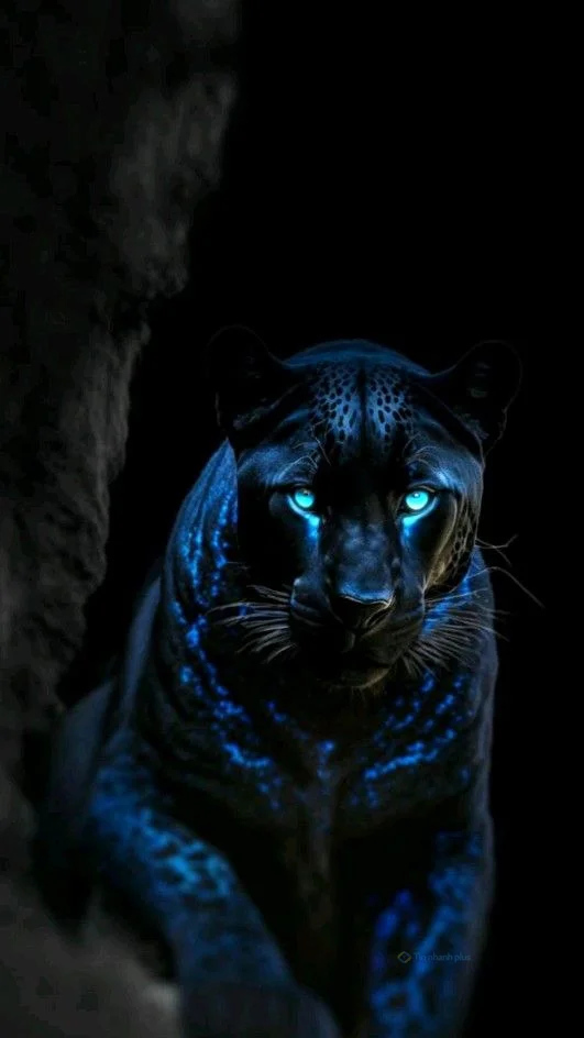 hình nền con báo đen cho điện thoại