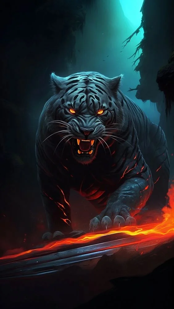 hình nền con báo đen cho điện thoại