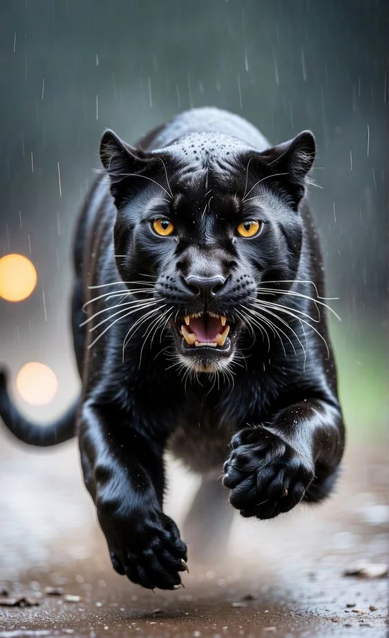 hình nền con báo đen cho điện thoại