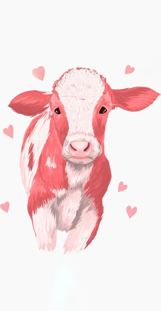 Hình nền con Bò sữa cho điện thoại