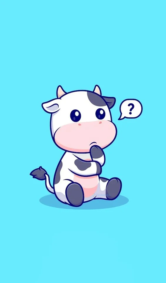 Hình nền con Bò sữa cho điện thoại