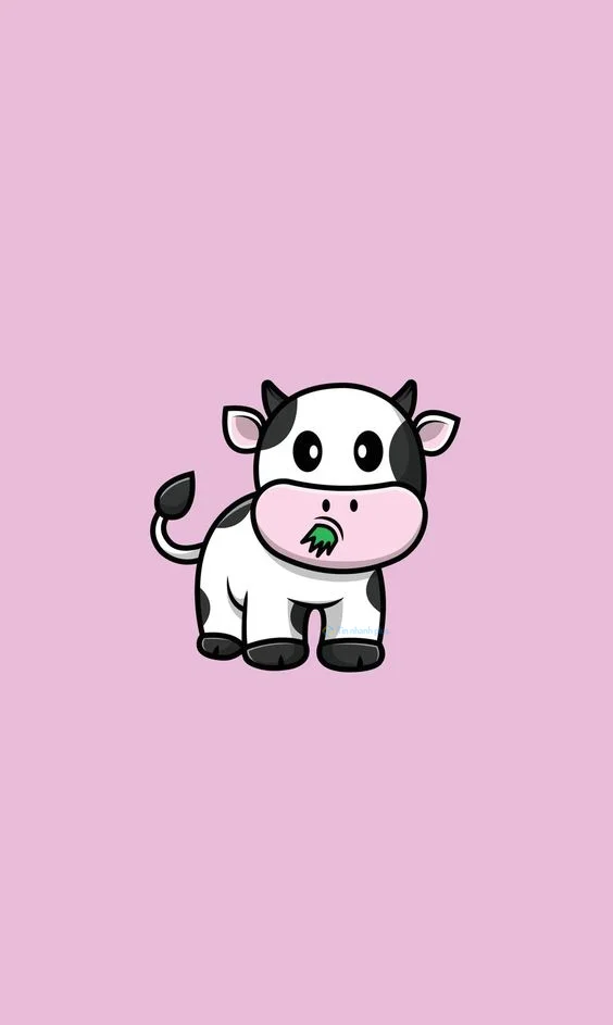 Hình nền con Bò sữa cho điện thoại