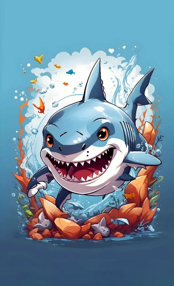Hình nền con Cá Mập cho điện thoại