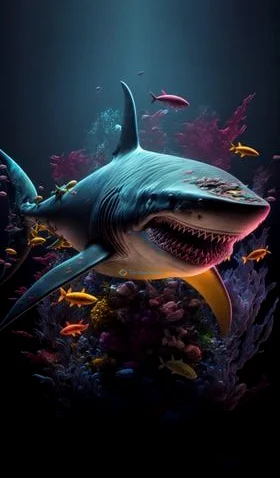 Hình nền con Cá Mập cho điện thoại