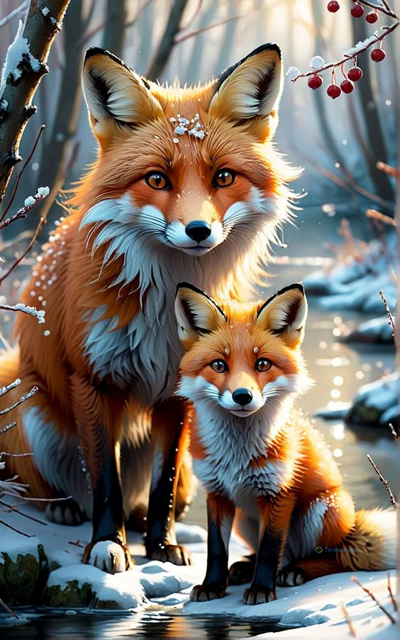 Hình nền con Cáo cho điện thoại