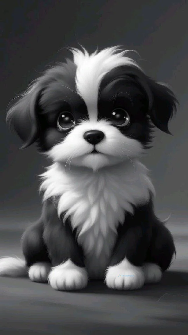 hình nền con chó cho điện thoại