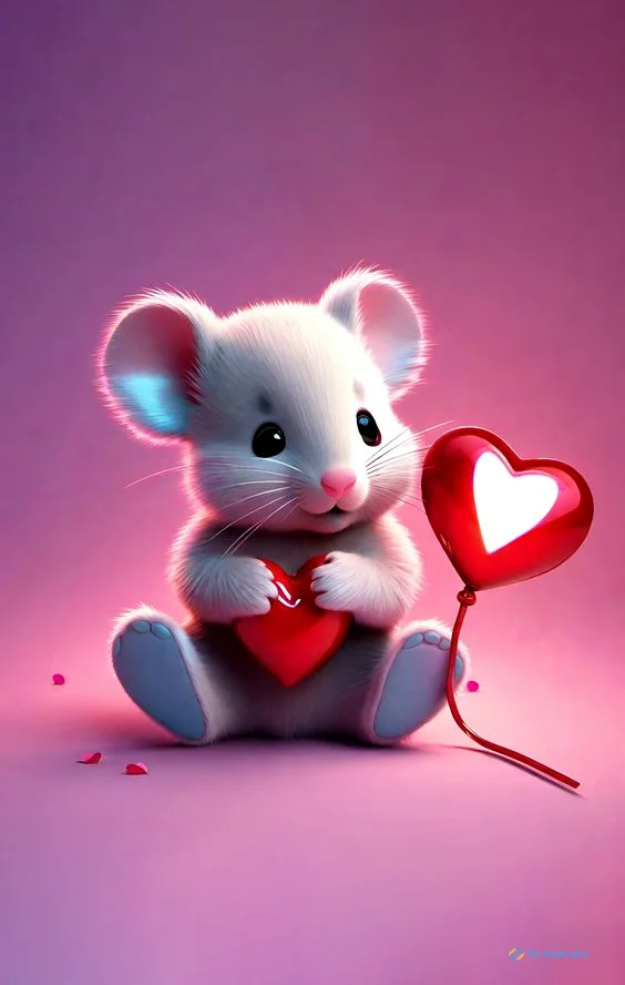 Hình nền con Chuột 3D cho điện thoại