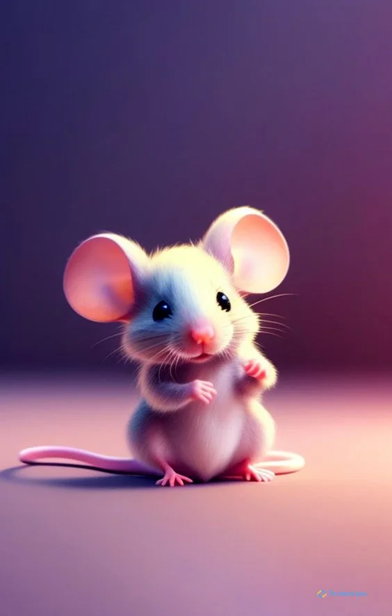 Hình nền con Chuột 3D cho điện thoại