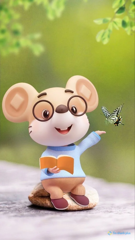 Hình nền con Chuột 3D cho điện thoại