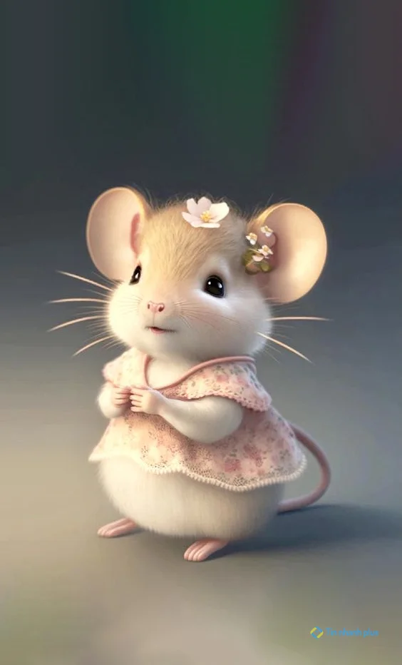 Hình nền con Chuột 3D cho điện thoại