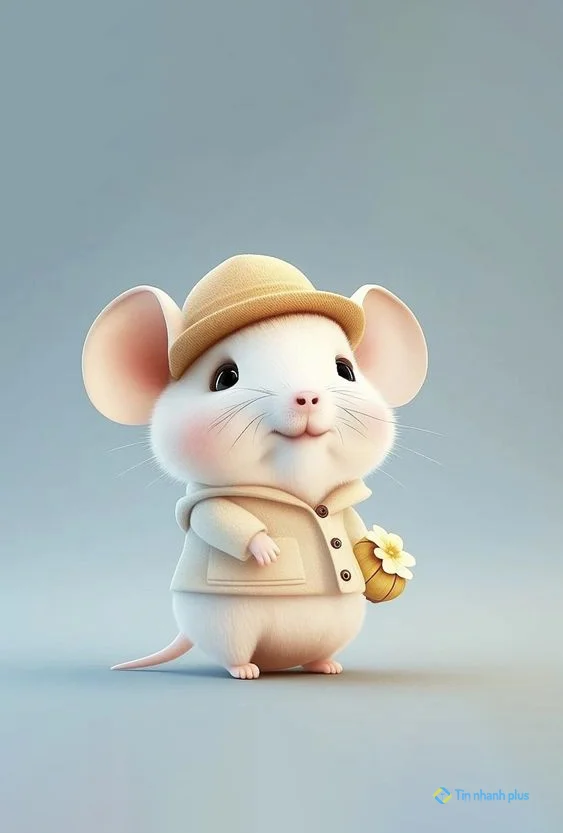 Hình nền con Chuột 3D cho điện thoại