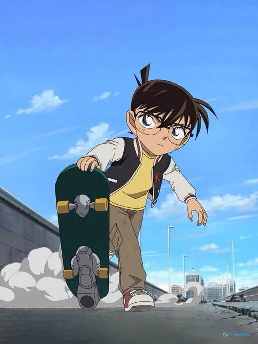 Hình nền Conan ngầu cho điện thoại