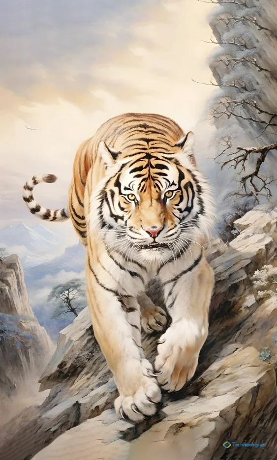 Hình nền con Cọp cho điện thoại