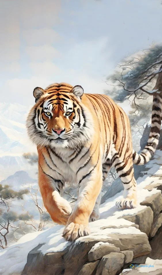 Hình nền con Cọp cho điện thoại