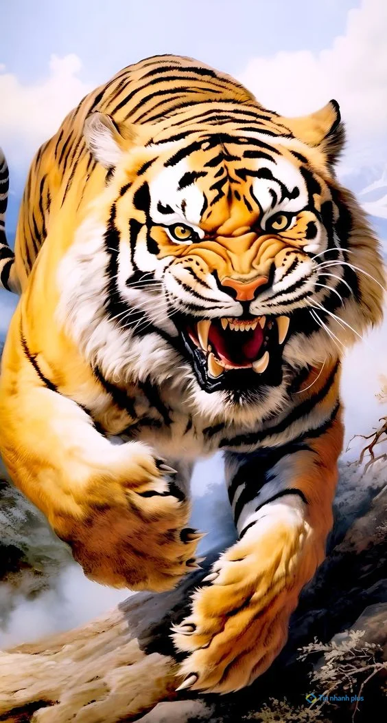 Hình nền con Cọp cho điện thoại