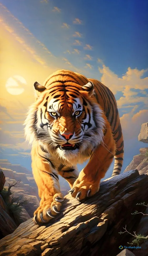 Hình nền con Cọp cho điện thoại