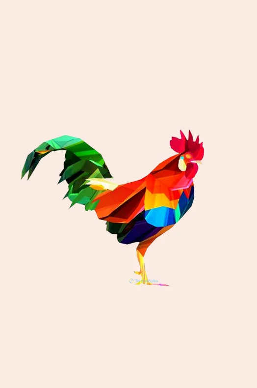 Hình nền con Gà 3d cho điện thoại