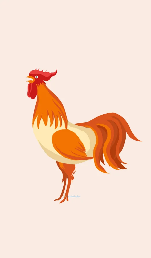 Hình nền con Gà 3d cho điện thoại