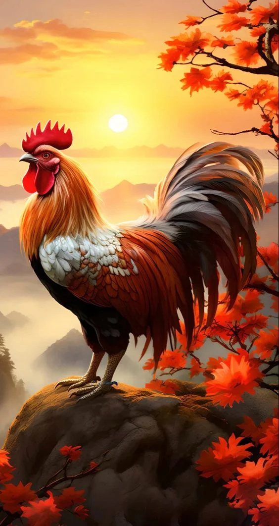 Hình nền con Gà cho điện thoại