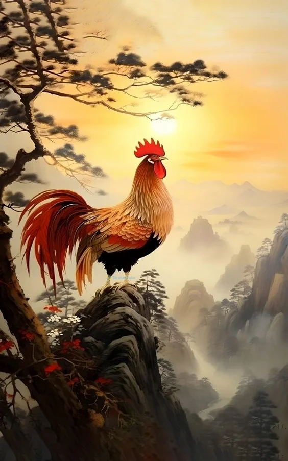 Hình nền con Gà cho điện thoại