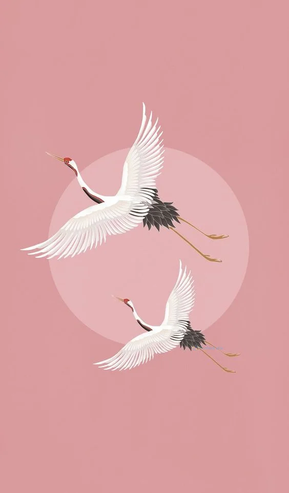 Hình nền con hạc cho điện thoại