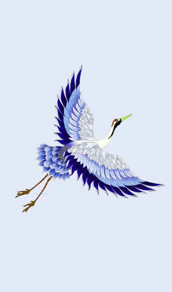 Hình nền con hạc cho điện thoại