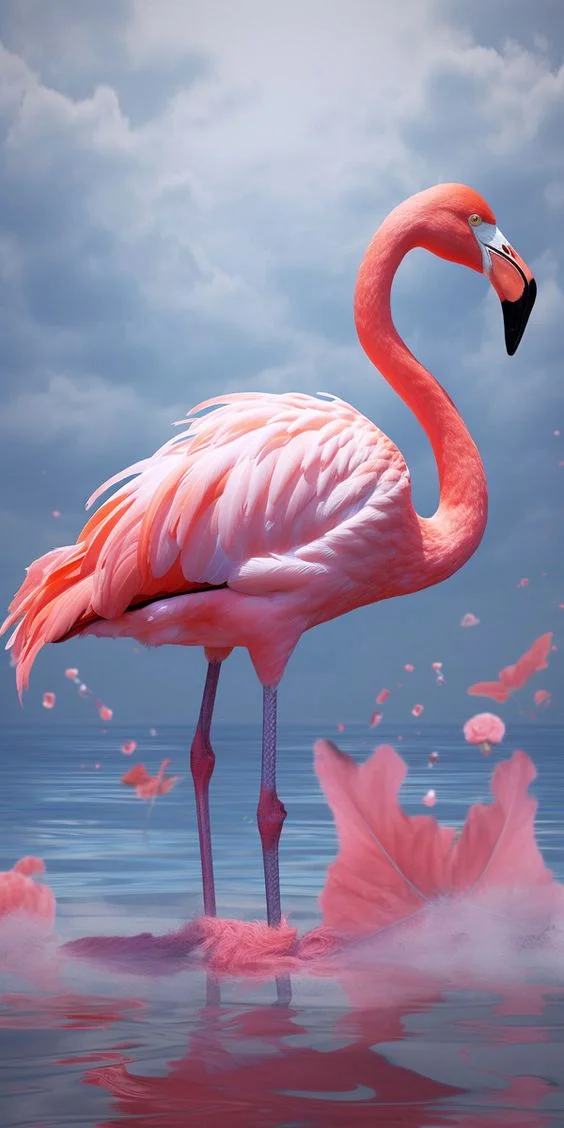 Hình nền con hạc cho điện thoại