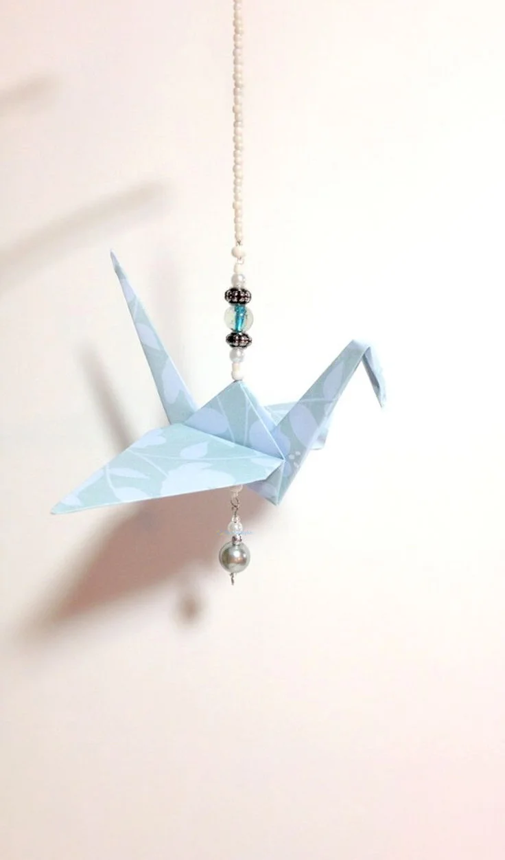 Hình nền con hạc giấy cho điện thoại