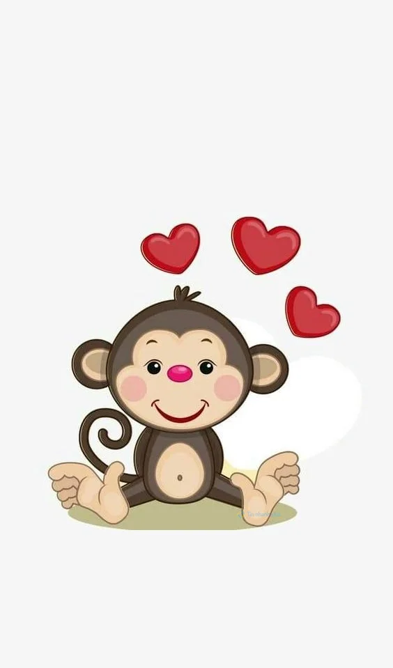 Hình nền con Khỉ cute cho điện thoại