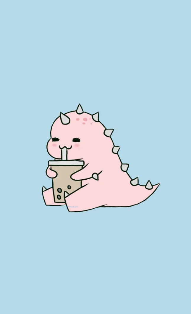 Hình nền Khủng Long cute cho điện thoại