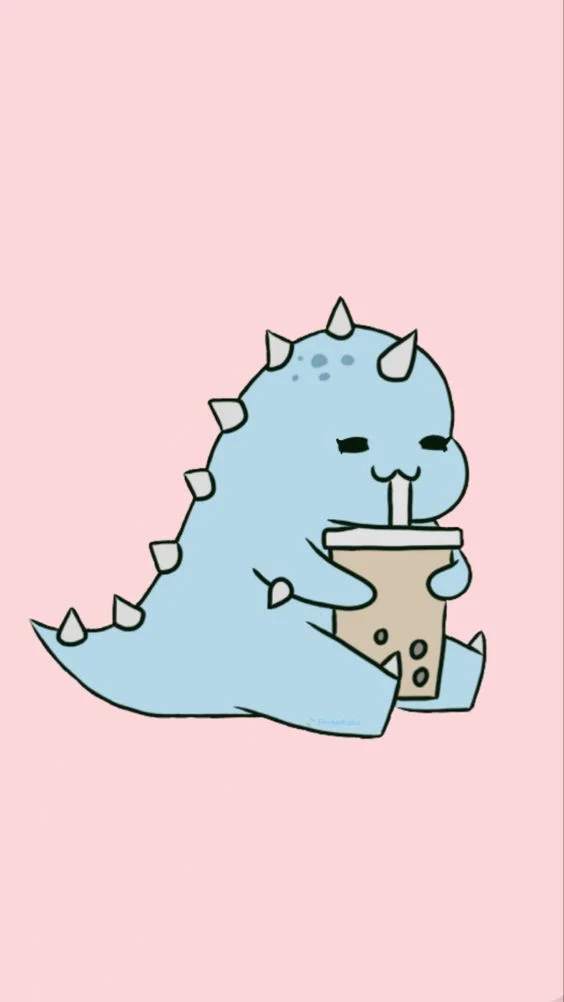 Hình nền Khủng Long cute cho điện thoại