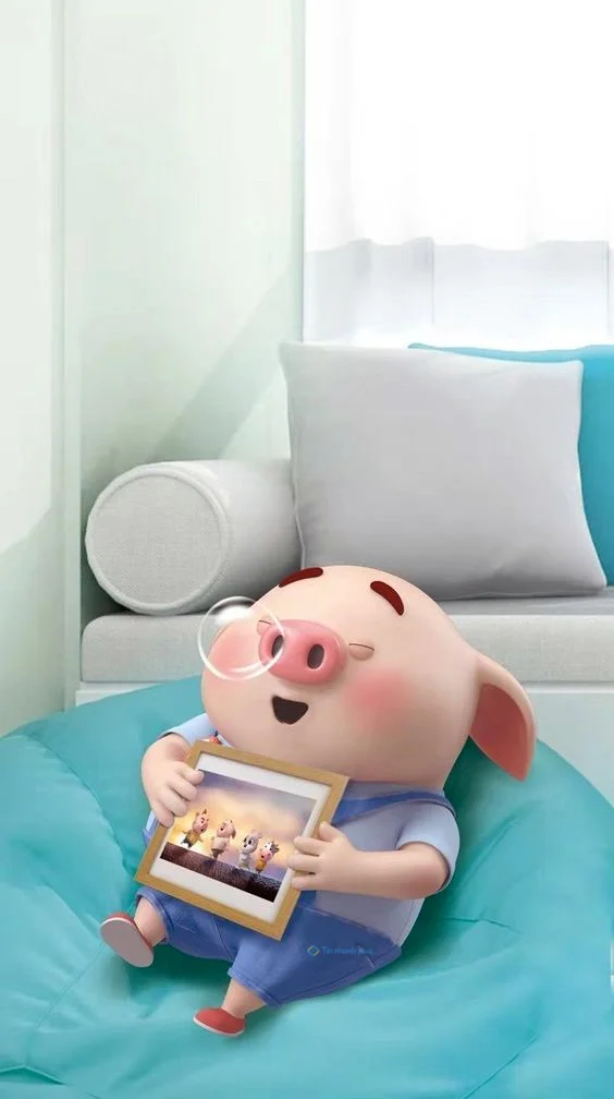 Hình nền con Lợn cho điện thoại