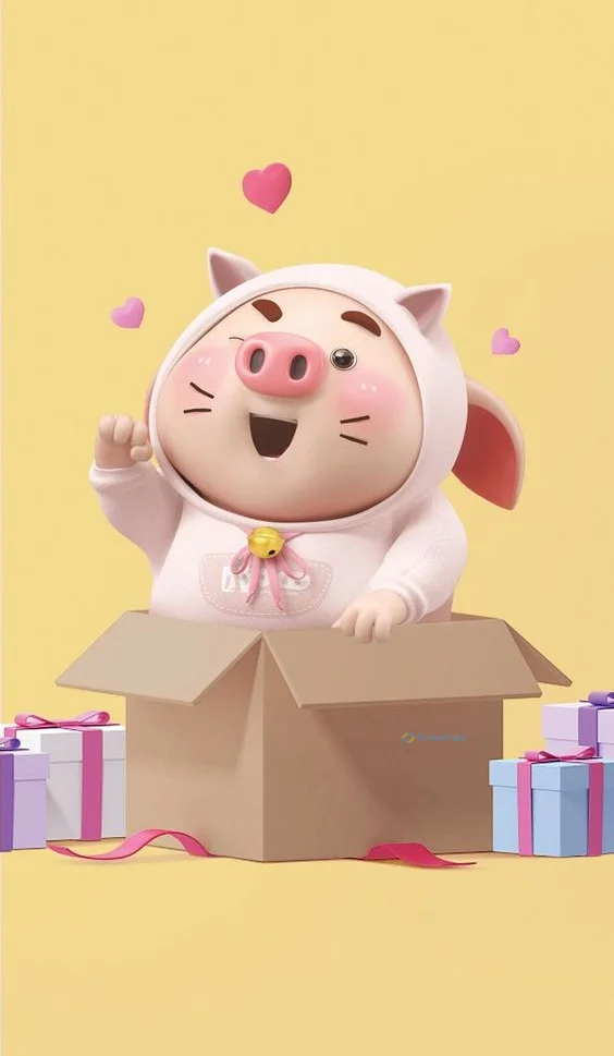 Hình nền con Lợn cho điện thoại