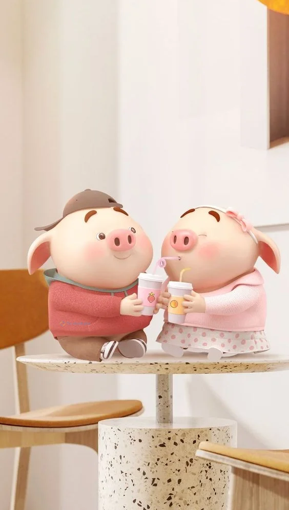 Hình nền con Lợn cute cho điện thoại
