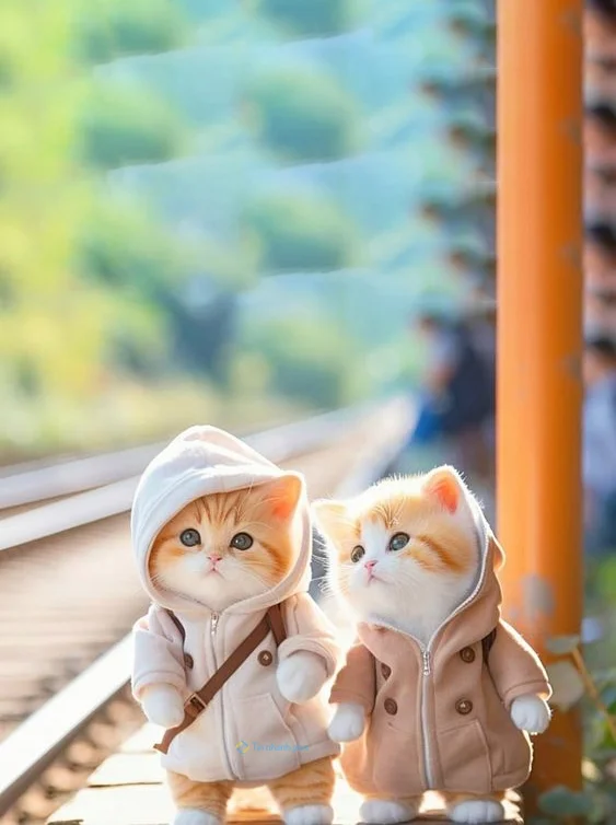 Hình nền con Mèo cute cho điện thoại