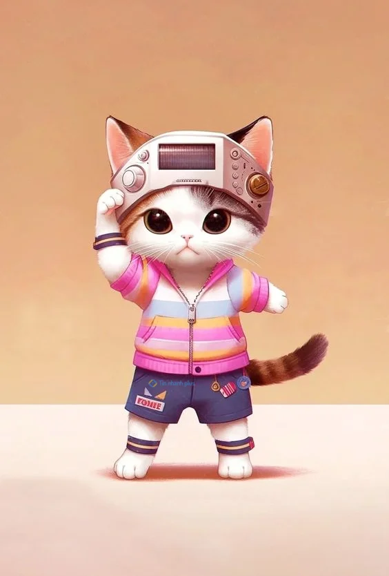 Hình nền con Mèo cute cho điện thoại