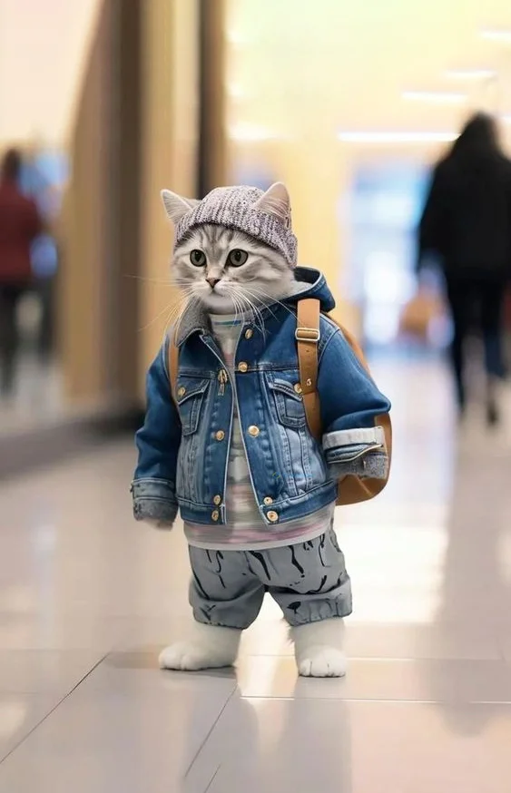 Hình nền con Mèo ngầu cho điện thoại