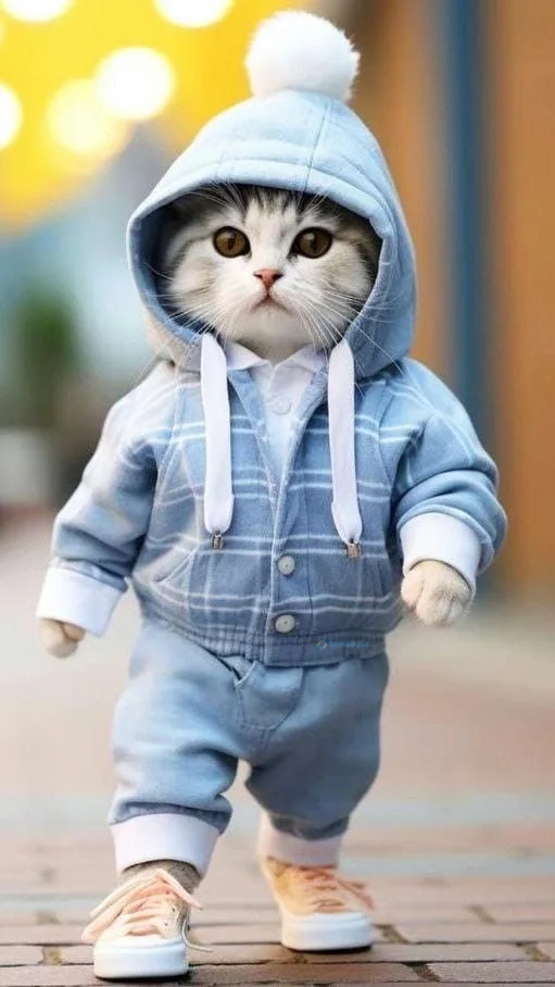 Hình nền con Mèo ngầu cho điện thoại