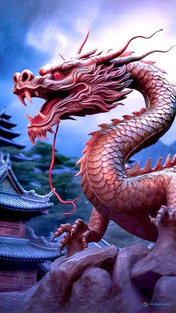 Hình nền con Rồng cho điện thoại