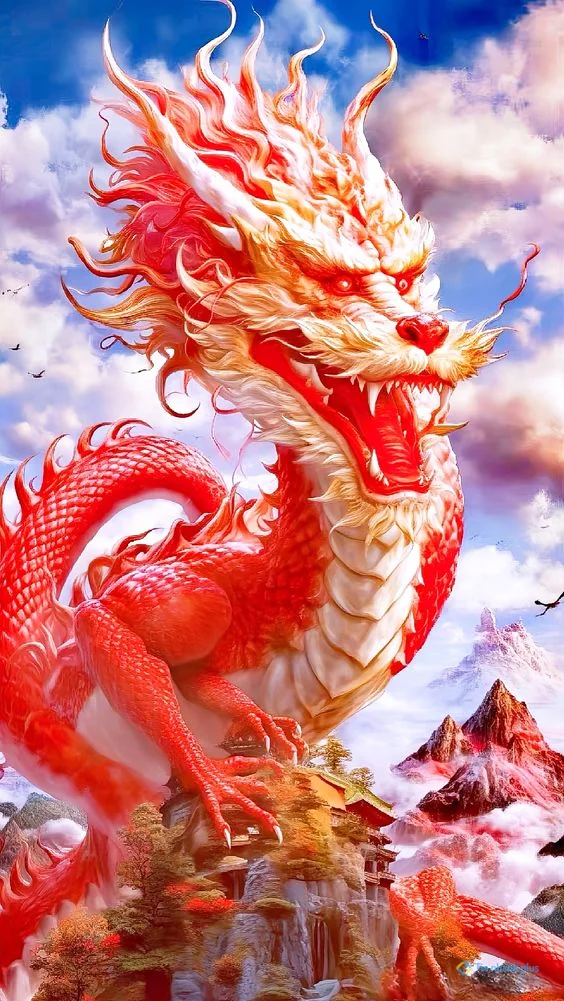 Hình nền con Rồng cho điện thoại