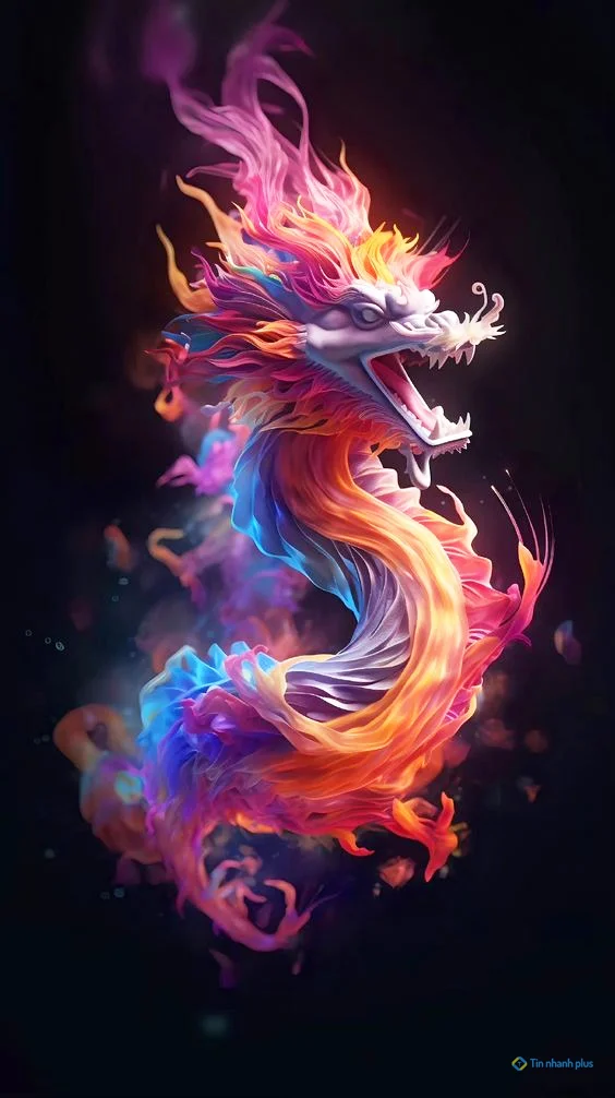 Hình nền con Rồng cho điện thoại