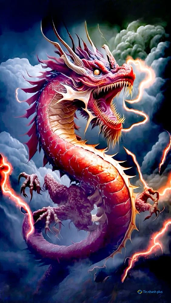 Hình nền con Rồng cho điện thoại