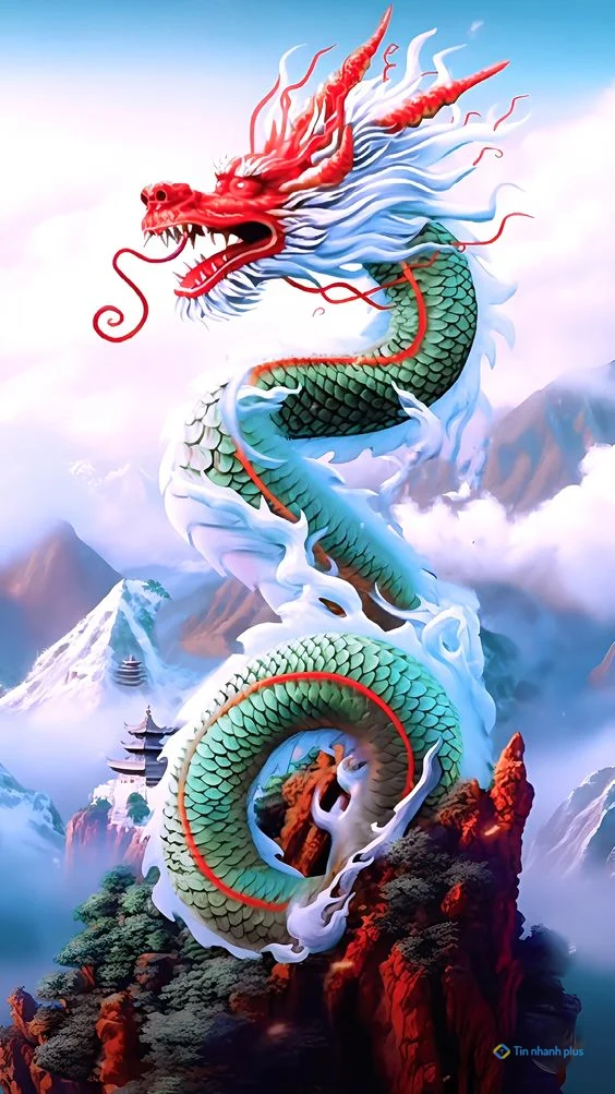 Hình nền con Rồng cho điện thoại