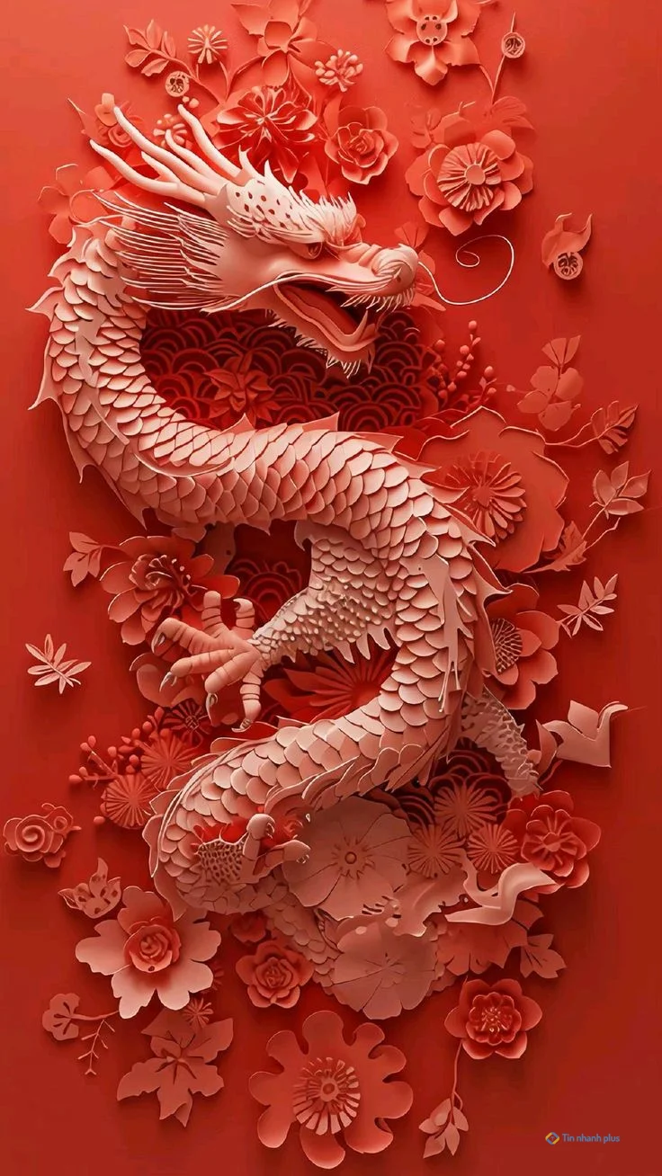 Hình nền con Rồng cute cho điện thoại