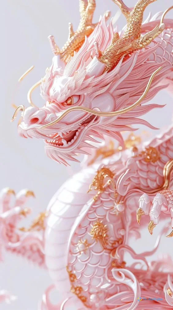 Hình nền con Rồng cute cho điện thoại