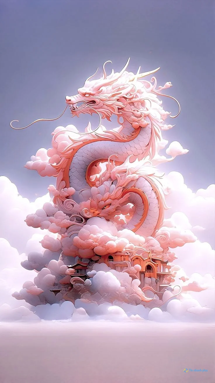 Hình nền con Rồng cute cho điện thoại