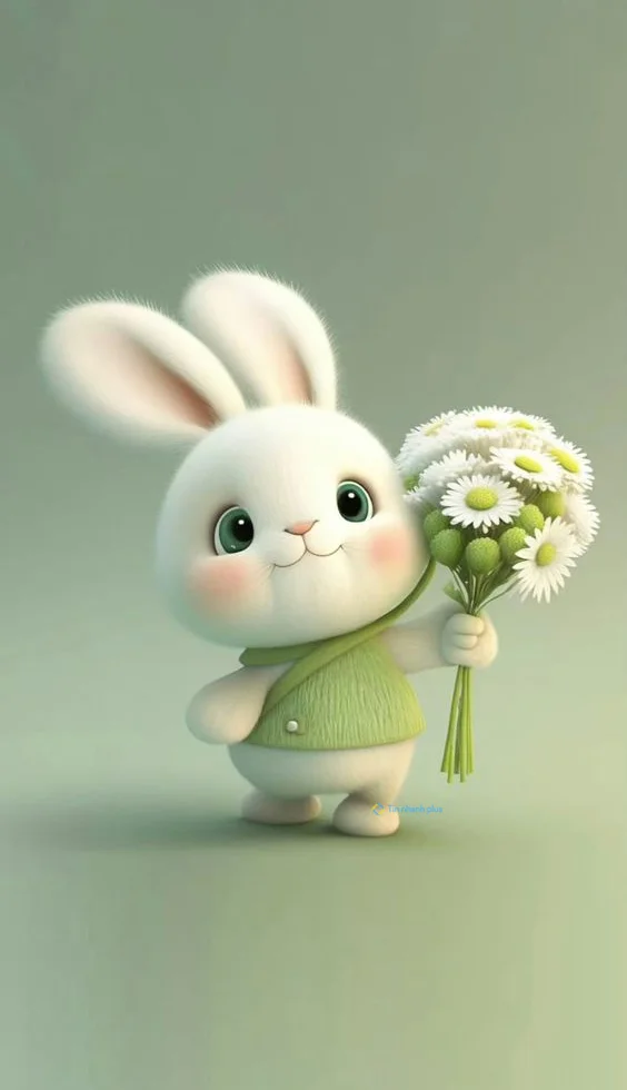 Hình nền con Thỏ cho điện thoại