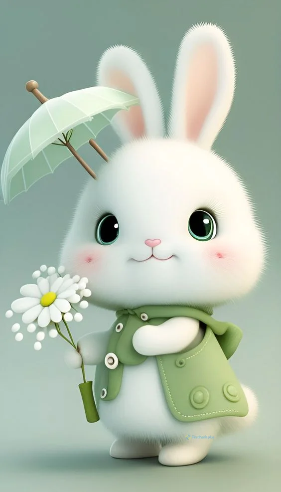 Hình nền con Thỏ cho điện thoại