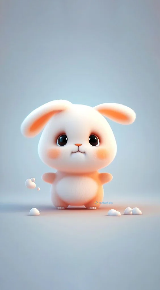 Hình nền con Thỏ cute cho điện thoại